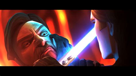 star wars the clone wars death watch vs obi wan - obi wan kenobi vs vizsla.